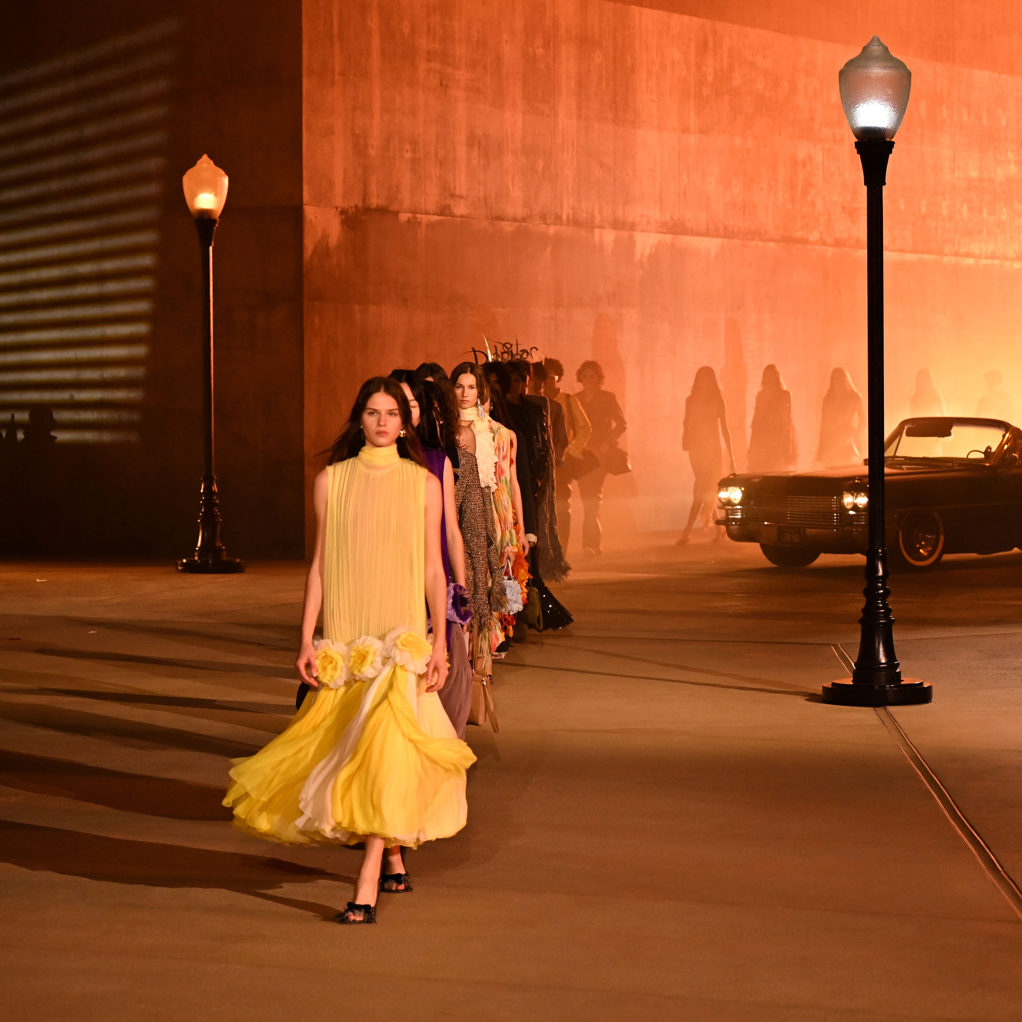 Dior Cruise 2027 show in Los Angeles