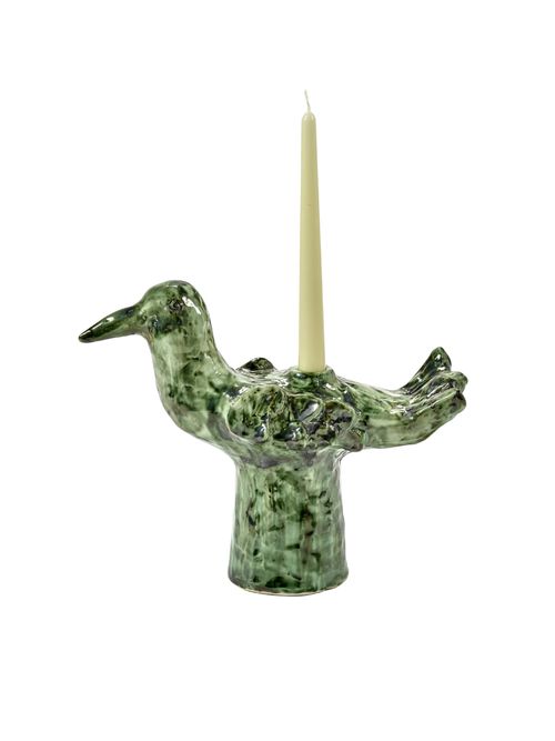 Candle Holder Green Cosas Lindas
