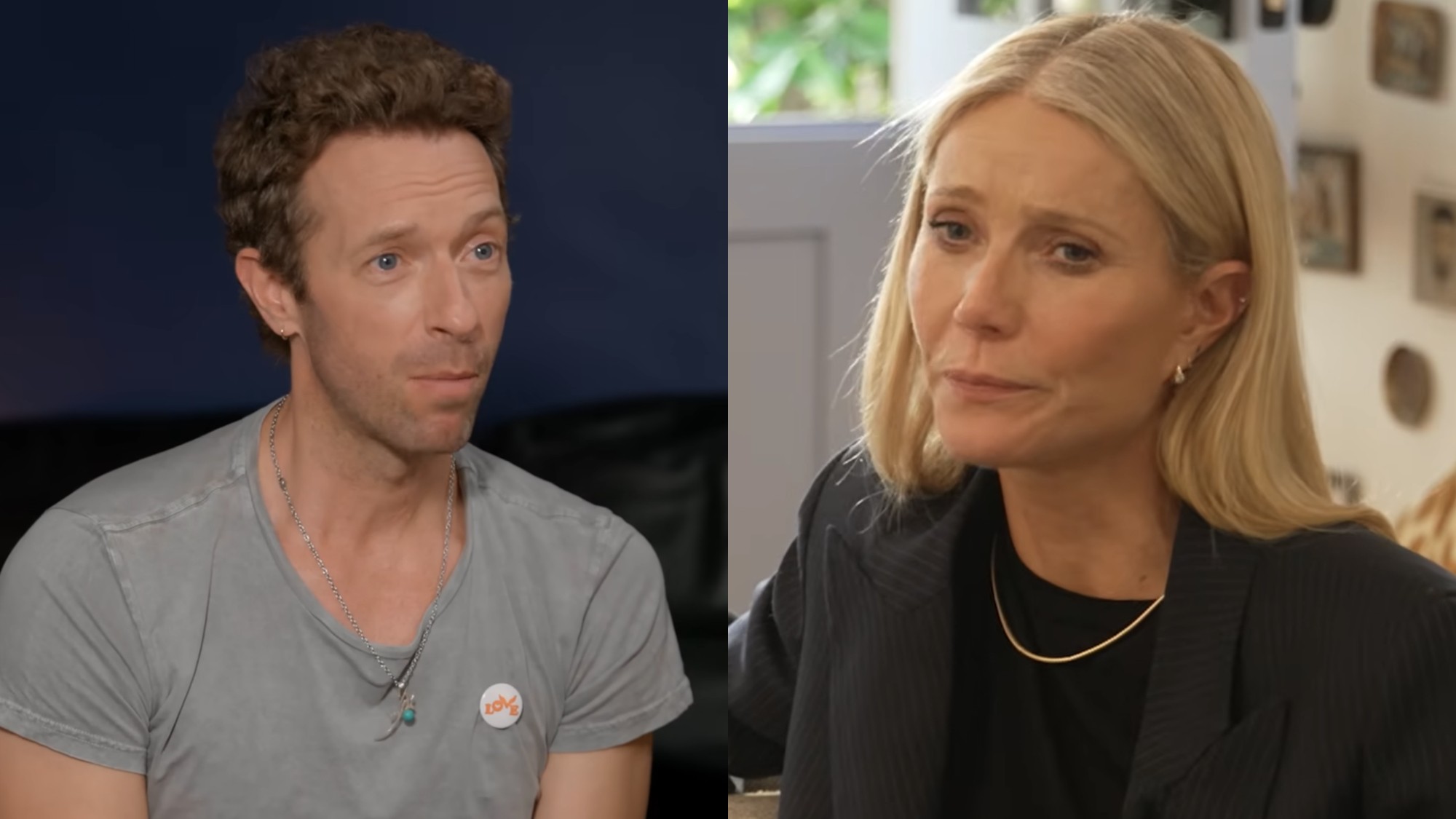 Chris Martin appears on #ABTalks, while Gwyneth Paltrow speaks on Friends Keep Secrets.