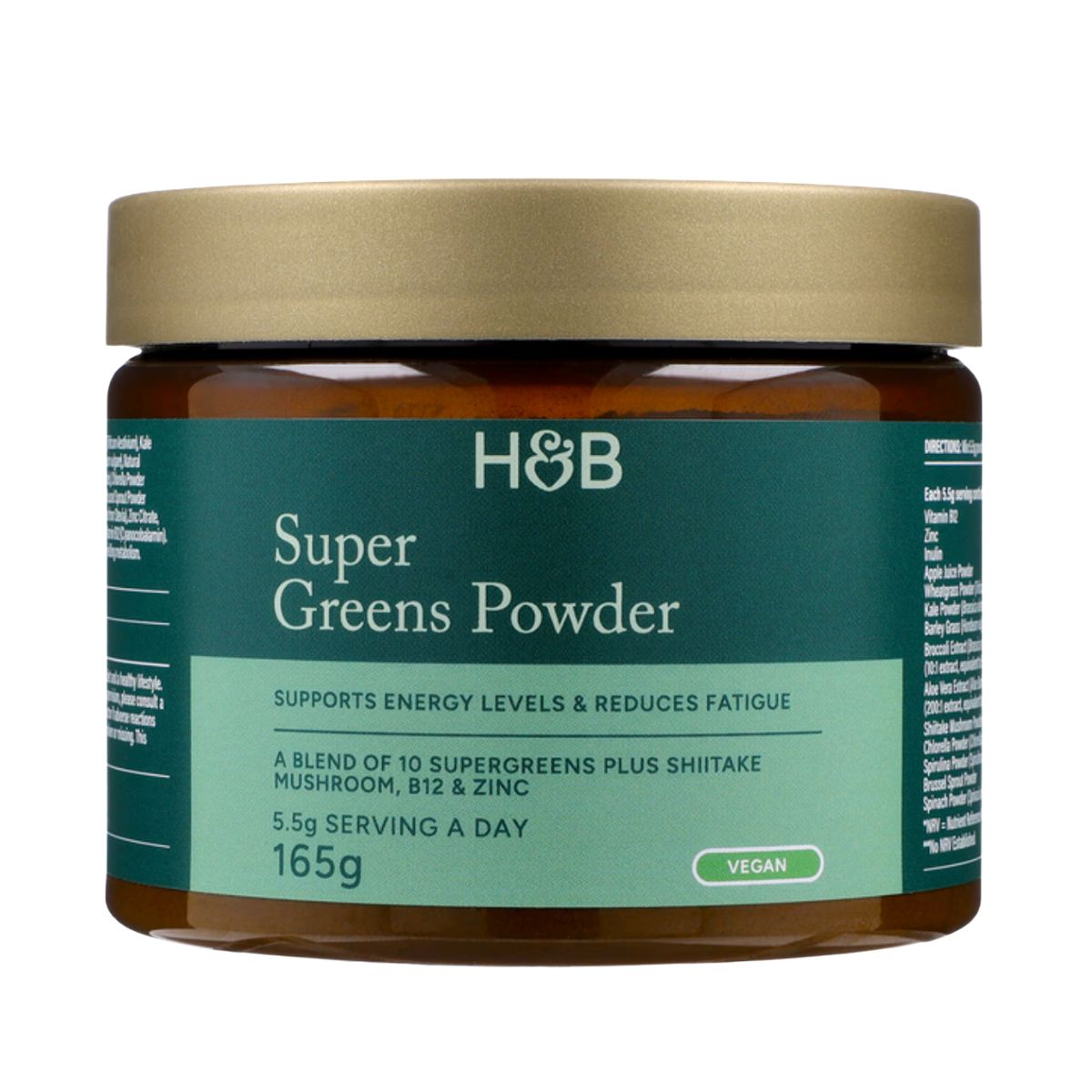 Holland & Barrett Supergreens Powder 165g