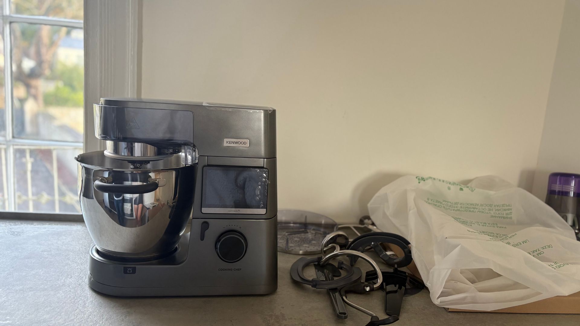 Testing the Kenwood Cooking Chef Stand Mixer