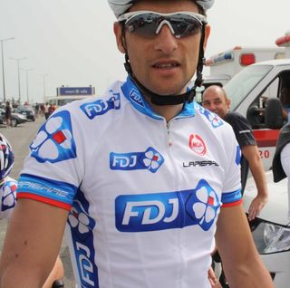 Sandy Casar (FDJ) in Al Wakra during the Tour of Qatar.