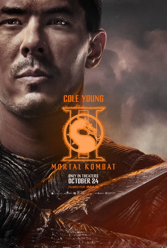 Cole Young Mortal Kombat II poster