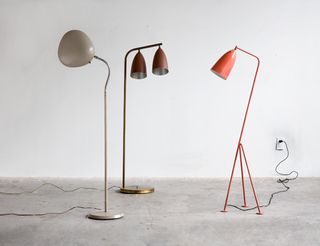 Floor lamps produced