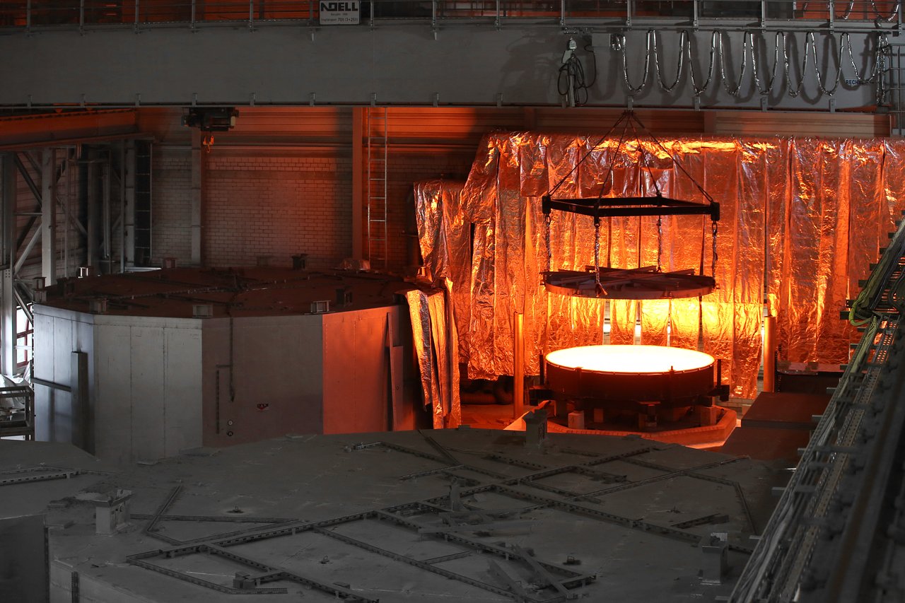 Secondary mirror of ESO&#039;s Extremely Large Telescope mold