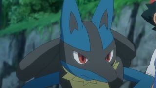 Lucario in Pokemon.