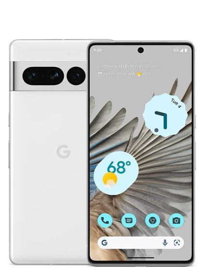 Google Pixel 7 Pro render with space
