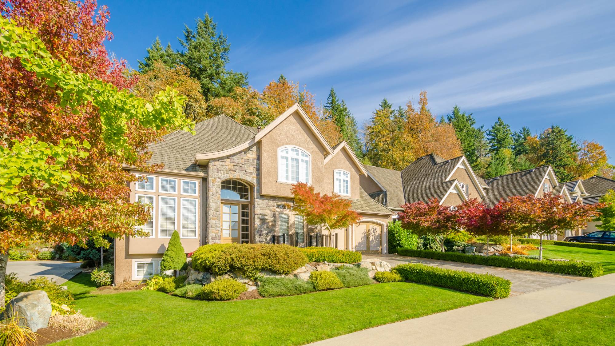 Home in housing development with an HOA 