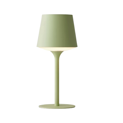 green outdoor table lamp