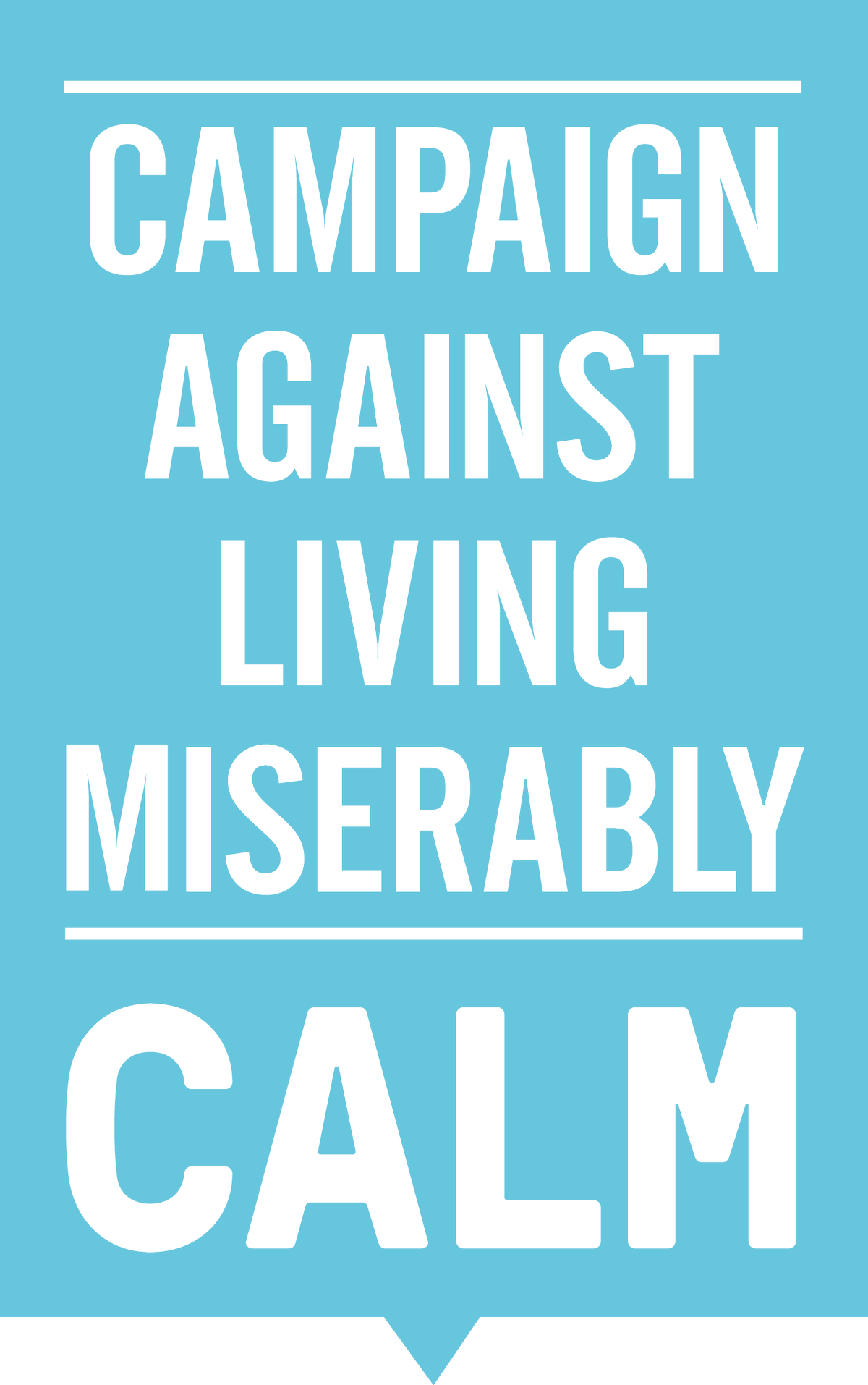 Campaign Against Living Miserably logo