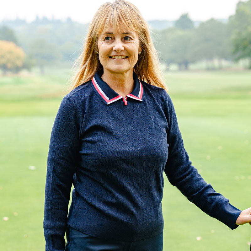 G/Fore Pointelle G Crewneck Jumper