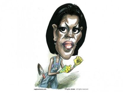 Michelle Obama protects her turf