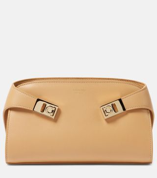 Hug Leather Clutch