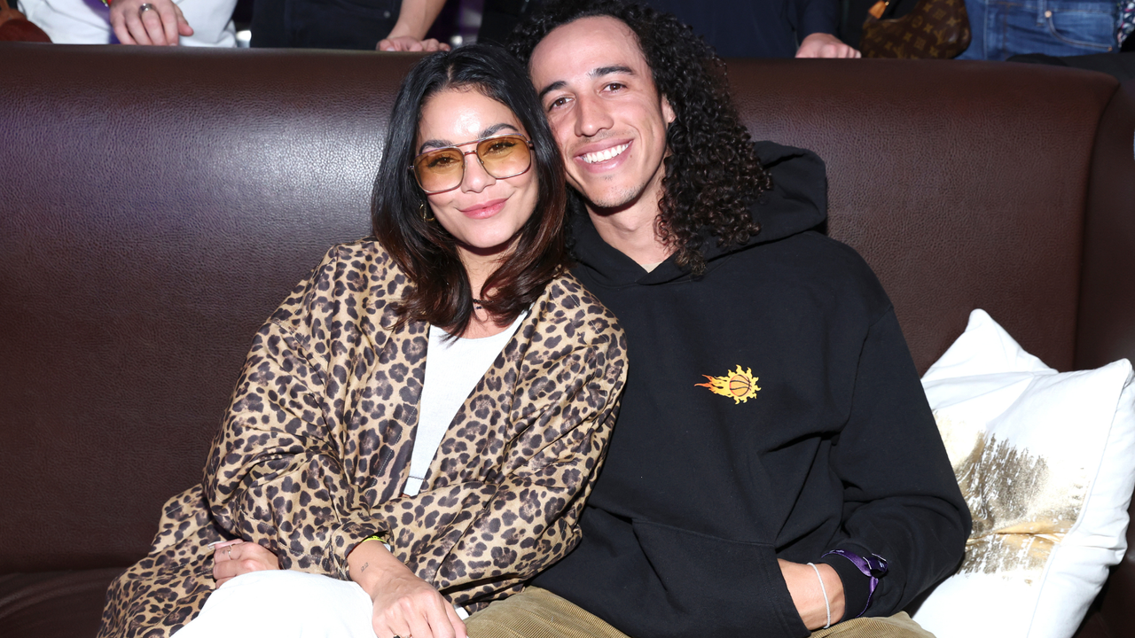 Vanessa Hudgens and Cole Tucker attend as John Mayer performs live at The Hollywood Palladium for SiriusXM and Pandora&#039;s Small Stage Series in Los Angeles on February 09, 2022 in Los Angeles, California.