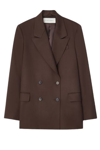 Inu Double Breasted Wool Blazer