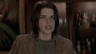 Neve Campbell in Scream 3's final confrontation