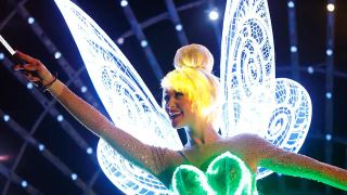 Tinkerbell in Main Street Electrical Parade