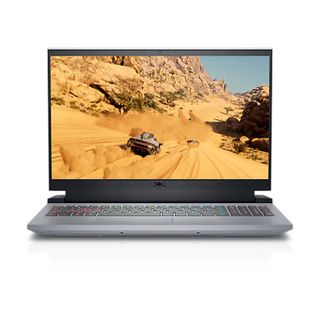 Product render of the Dell G15 Gaming Laptop.