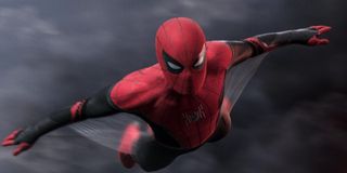Spider-Man (Tom Holland) soars into action in Spider-Man: Far From Home (2019)