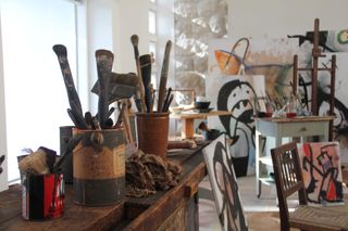 Interior Joan Miró’s studio Mallorca
