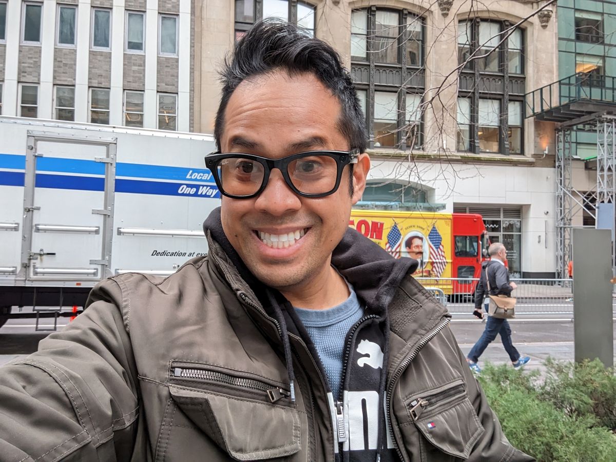 Google Pixel 7a Selfi.