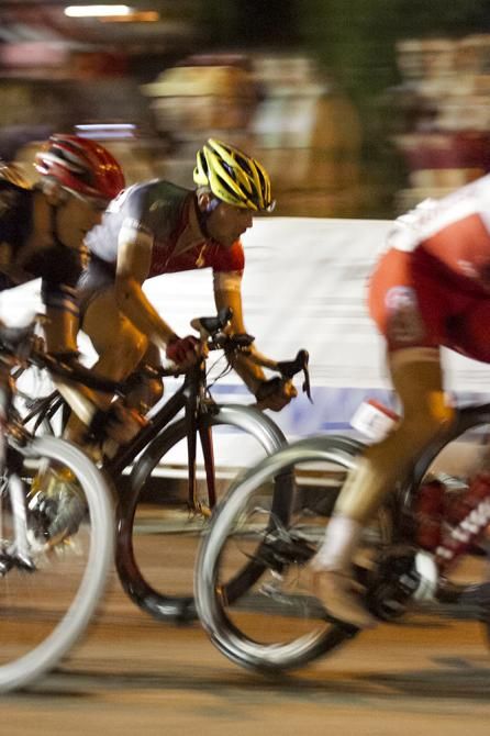 The racing was full tilt at the Tour de Lafayette