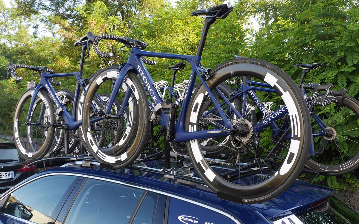 Team Virtu's Storck Platinum bikes