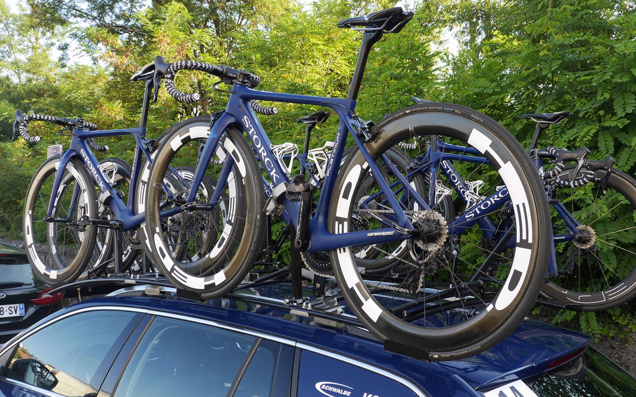 Team Virtu's Storck Platinum bikes