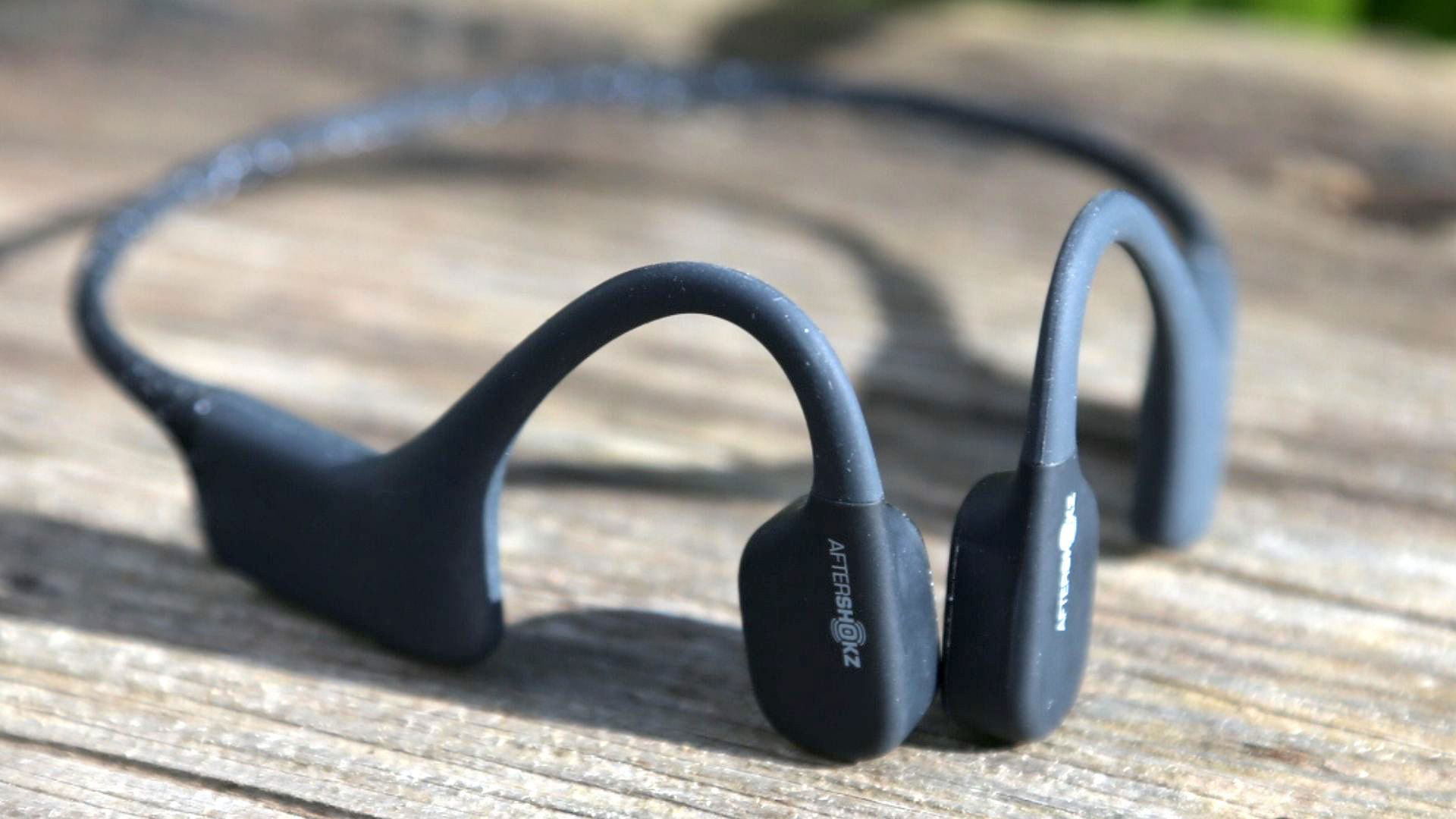Aftershokz Wireless Headphones - OpenSwim - Black