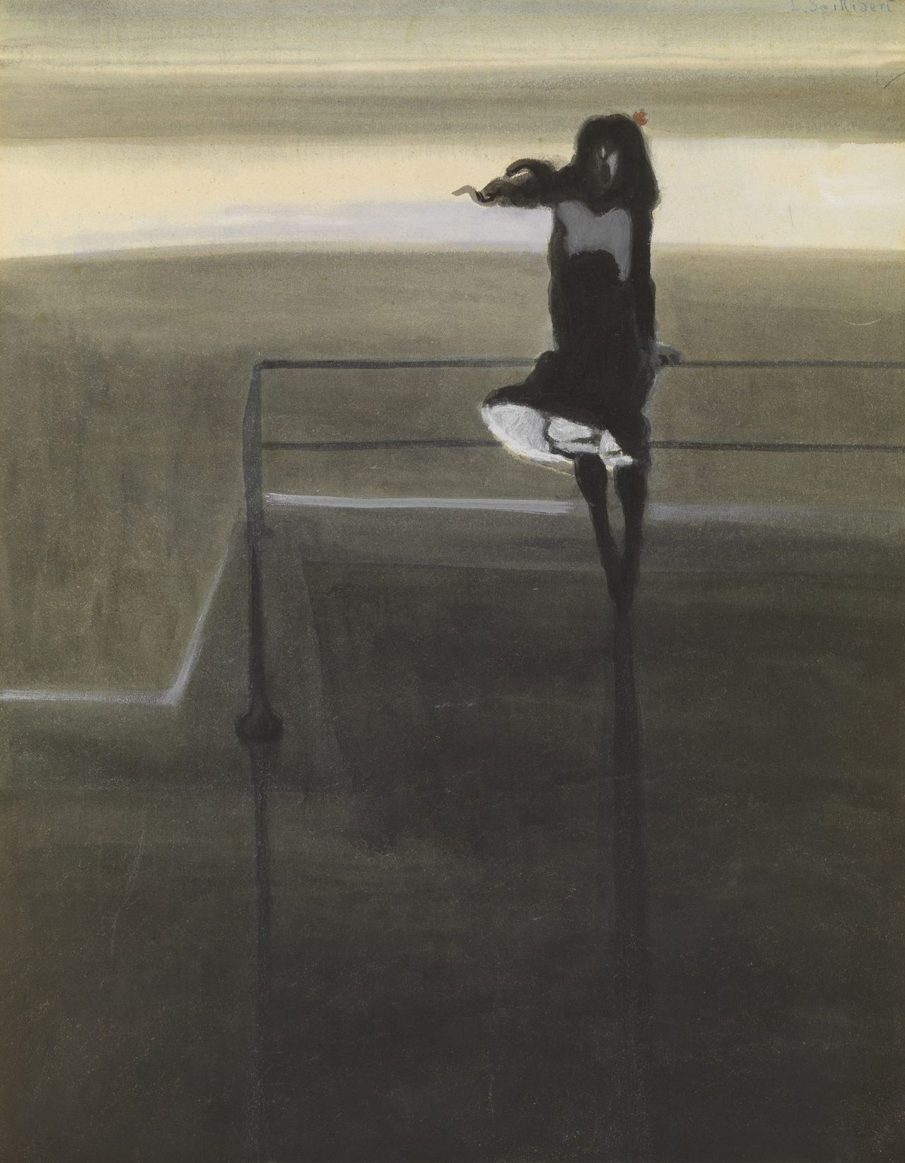 Gust of Wind, 1904, by Leon Spilliaert.