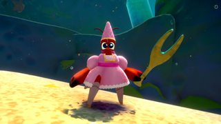 This pretty princess outfit proves Kril is a hard-boiled killer in Another Crab's Treasure