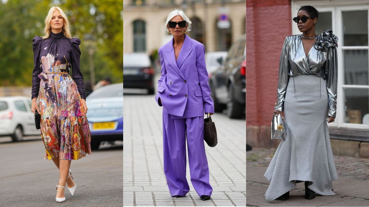 Women's Velvet Sequin Fit & Flare Tailored Trousers