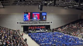 LEA Professional amplifiers bring clarity to graduations, shown here. 