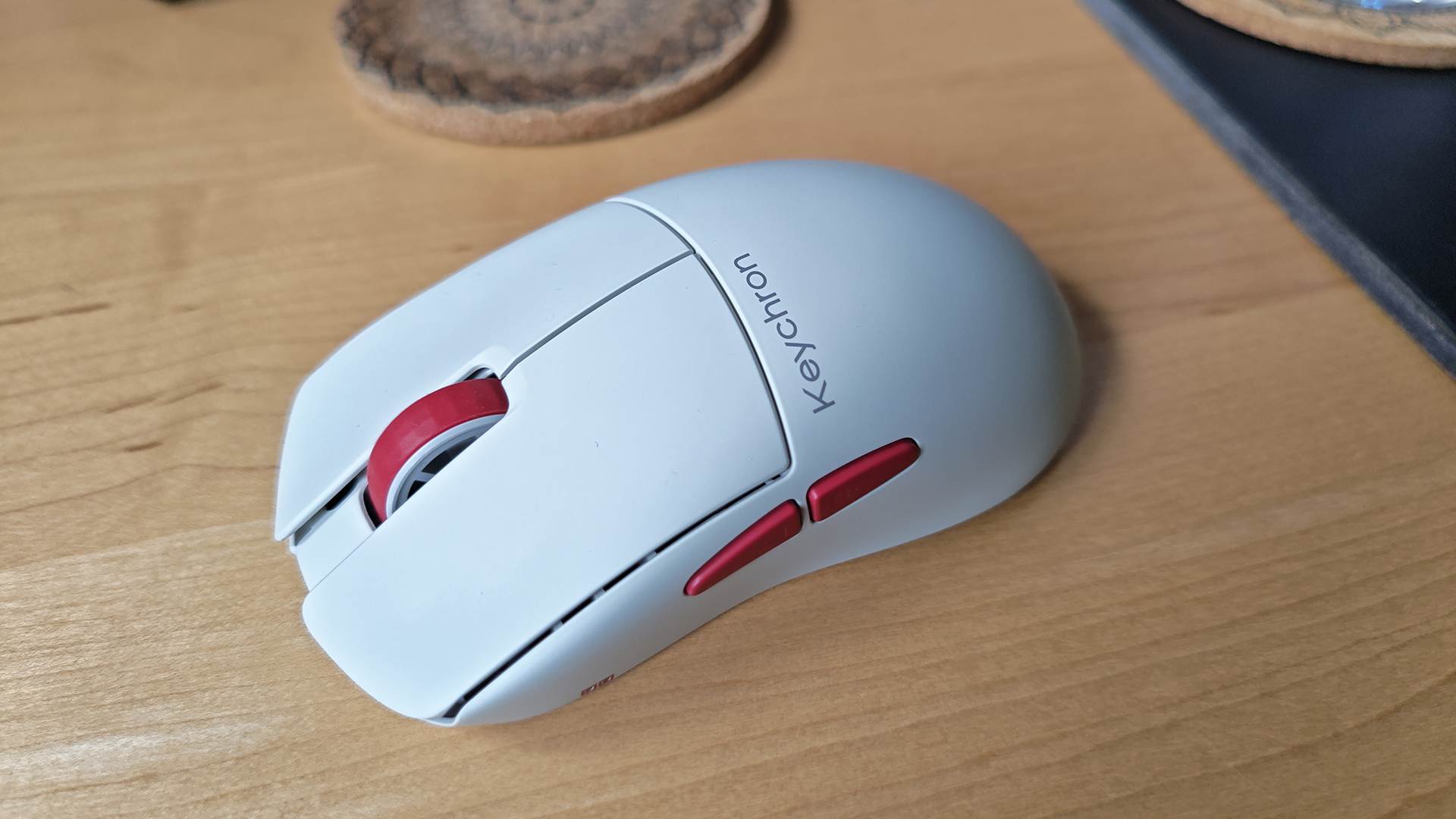 The Keychron G4 mouse.