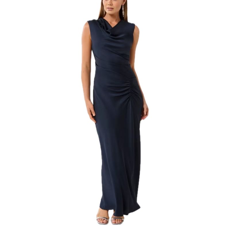 Forever New, Ava Draped Satin Maxi Dress