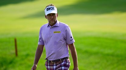 Ian Poulter on day one of the LIV Golf Invitational Chicago