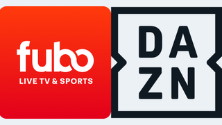 Fubo and DAZN logos
