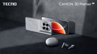 Tecno Camon 30 Premier 5G in silver
