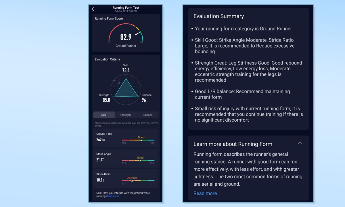 Coros Pod 2 running test