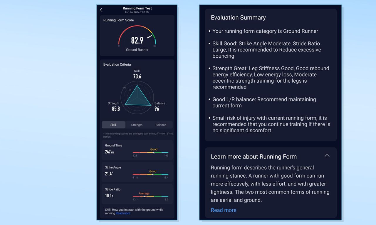 Coros Pod 2 running test