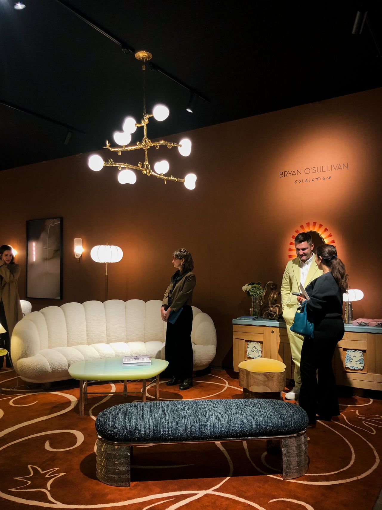 Bryan O'Sullivan's collection on display at PAD London.