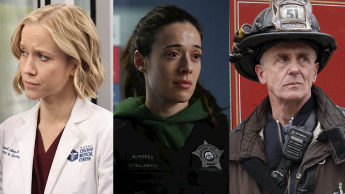 Chicago Med&#039;s Hannah, Chicago P.D.&#039;s Burgess, and Chicago Fire&#039;s Herrmann