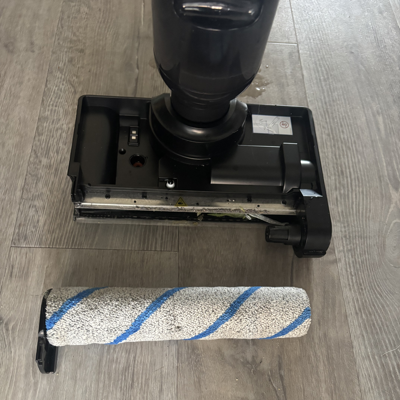 Tefal X-Clean 7 with roller brush removed