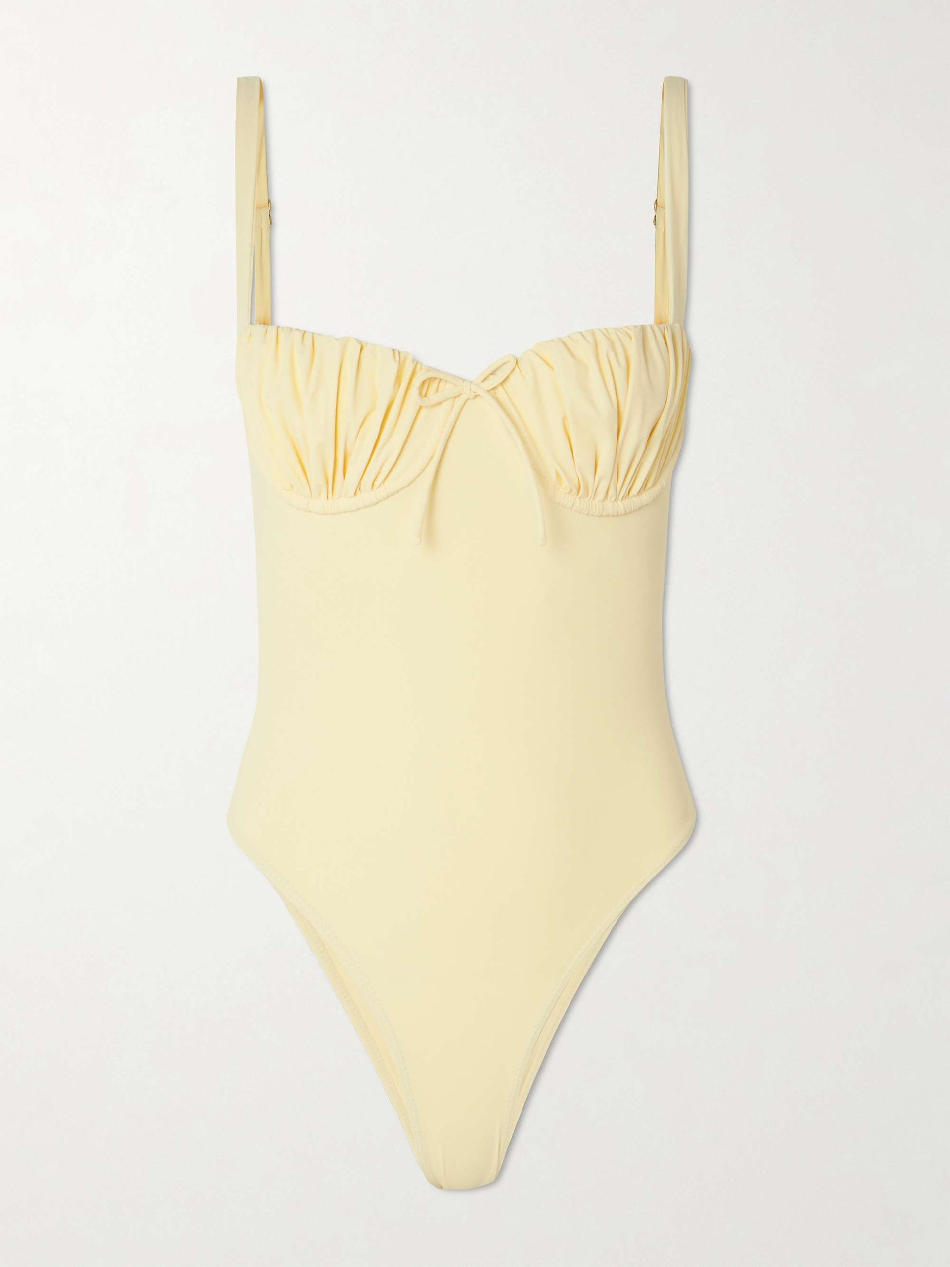 Dinard Gathered Recycled Swimsuit