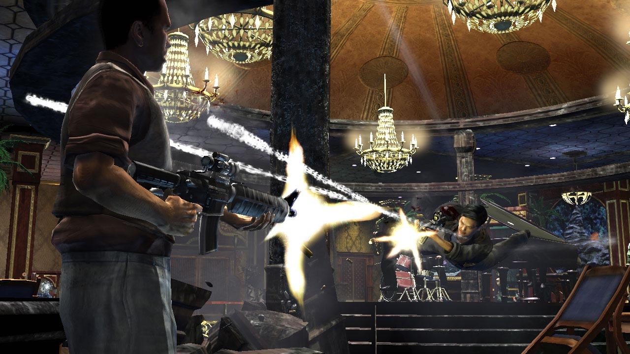 Someday we'll get tired of bullet-time...but not yet.