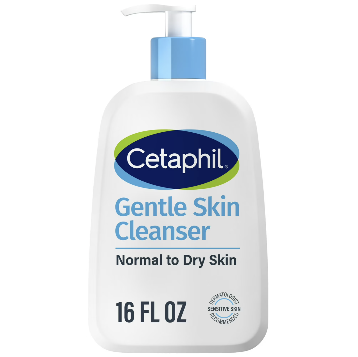 Cetaphil, Cetaphil Face Wash Hydrating Gentle Skin Cleanser for Dry to Normal Sensitive Skin, 16 Oz