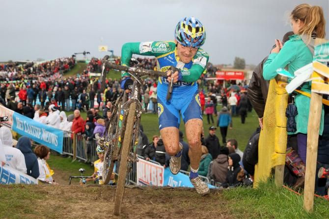 Bart Aernouts (AA Drink) put in a solid performance at Superprestige Ruddervoorde