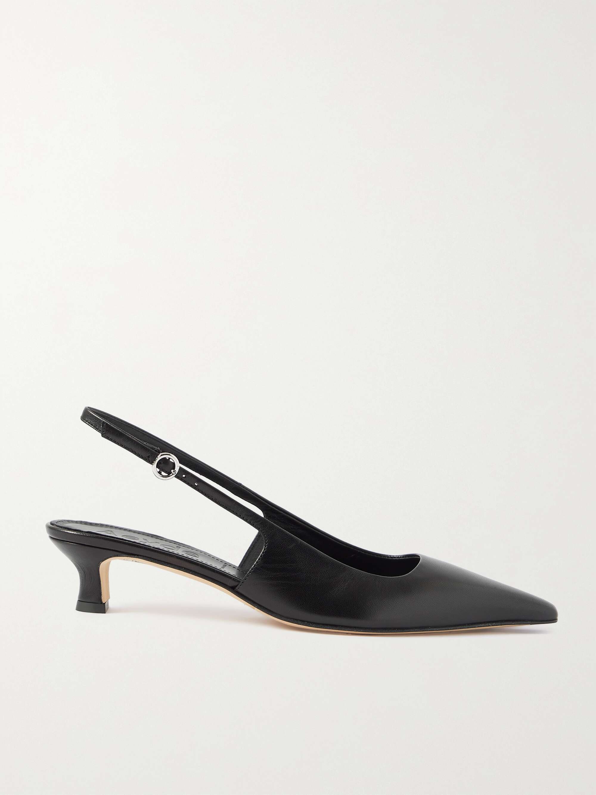 Catrina Leather Slingback Pumps