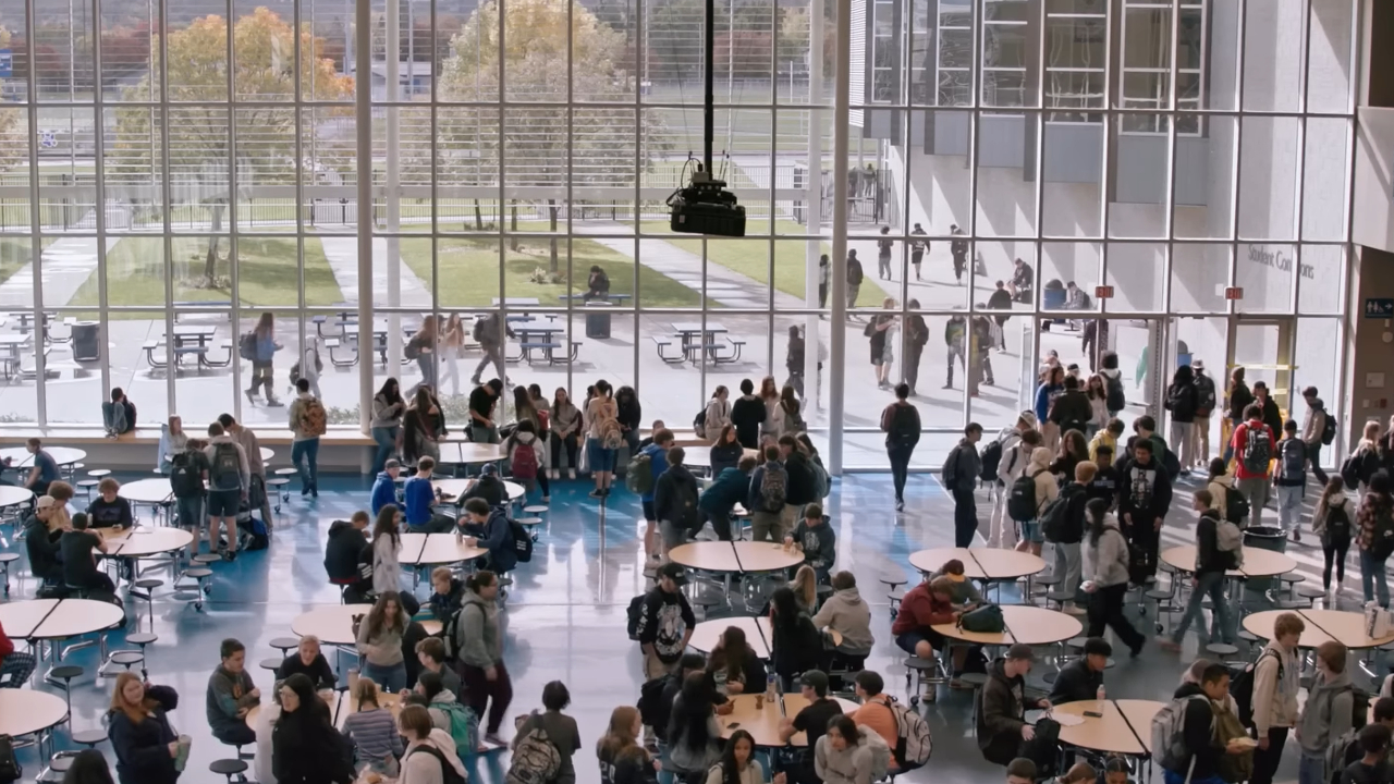 Students in a school in Thoughts &amp;amp; Prayers