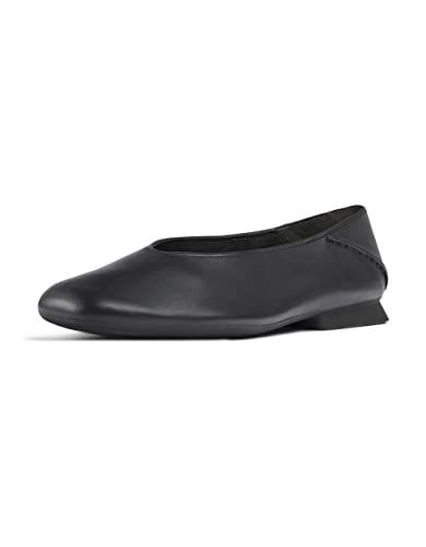 Camper Women's Ballerina Flat, Black 015, 8.5